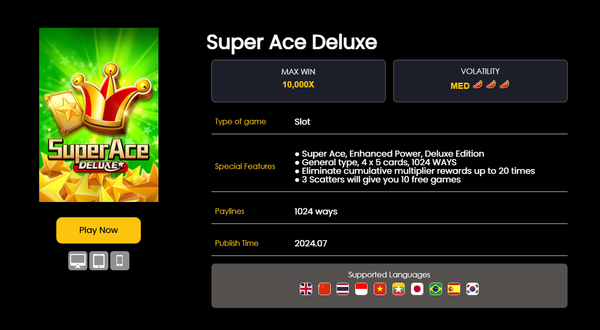 Super Ace Deluxe by JILI Games: A Complete Review and Expert Tips